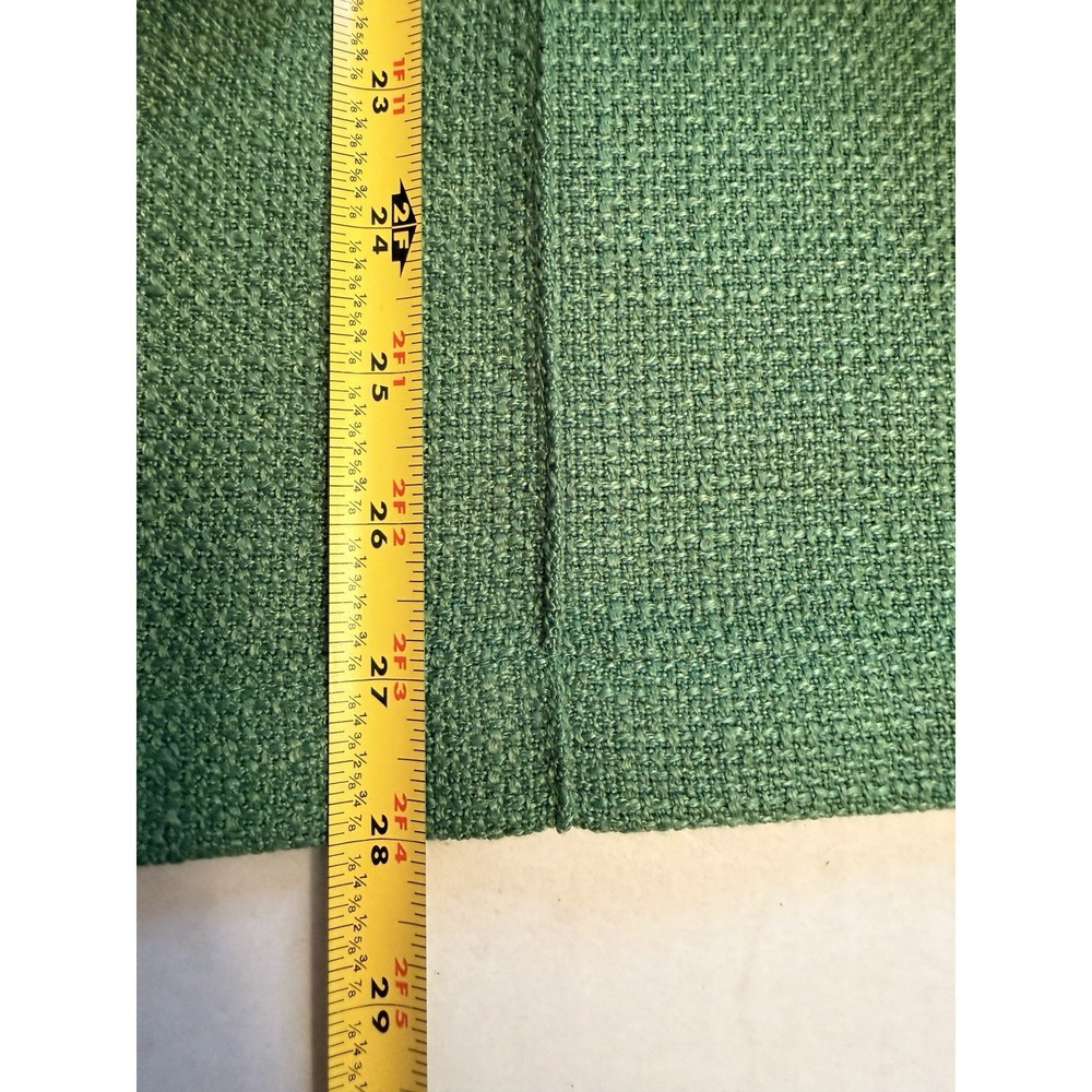 NWT Entro Women's Large Tweed Front Pocket Wide Leg Pant Bright Green 28" Inseam - Picture 12 of 13